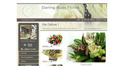 Desktop Screenshot of darlingbudsflorist.com